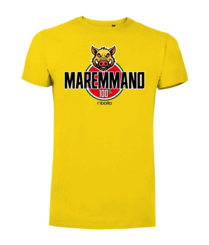 Tshirt Uomo Maremmano 100% Ribolla gialla