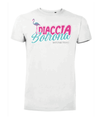 Tshirt Uomo Diaccia Botrona Bianca
